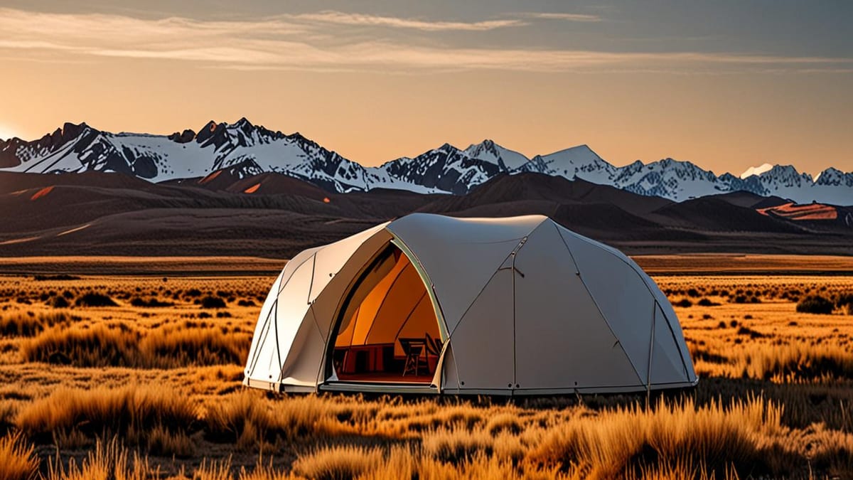 glamping in Patagonia