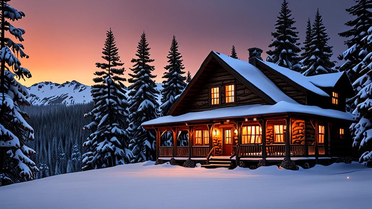 Banff mountain lodge
