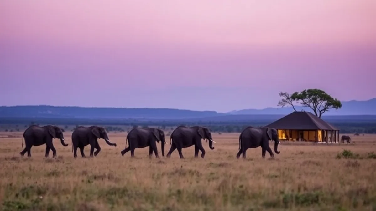 lodge for your first African safari