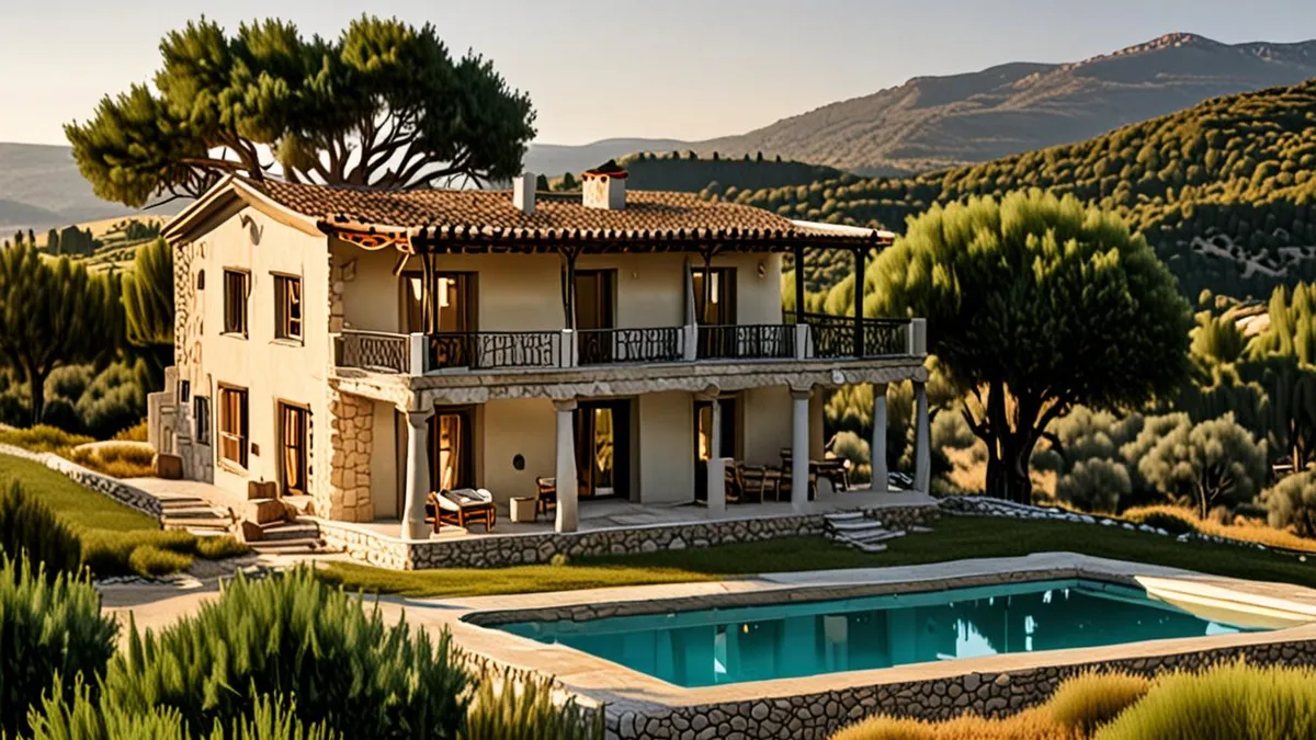 villa in Greece