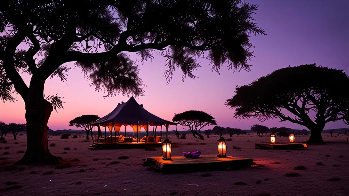 safari lodge vs tented camp
