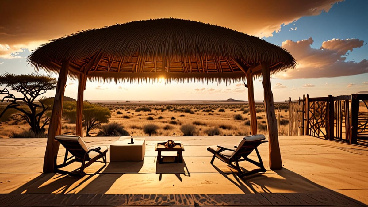 safari lodge vs tented camp